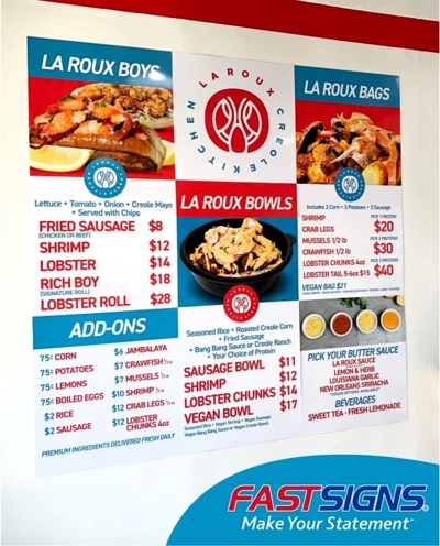 Menus Photo